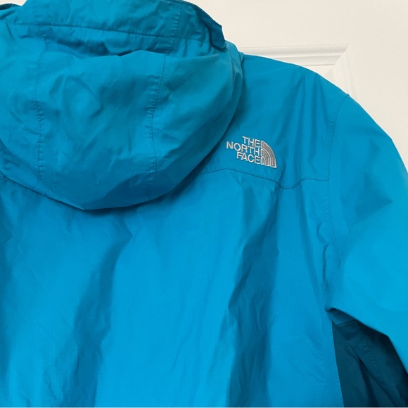 EUC The NORTH FACE Hyvent Lightweight Hooded Rain Jacket W/zippers,pockets SZ:MM - Picture 3 of 11